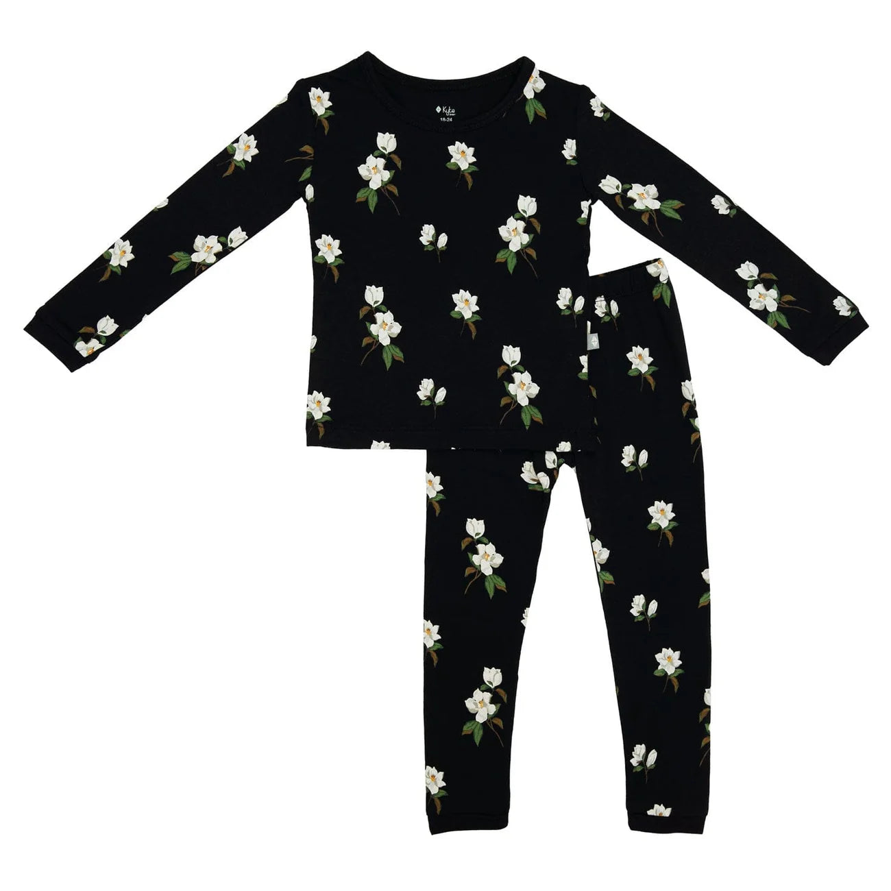 Kyte Baby Long Sleeve Pajamas in Midnight Magnolia