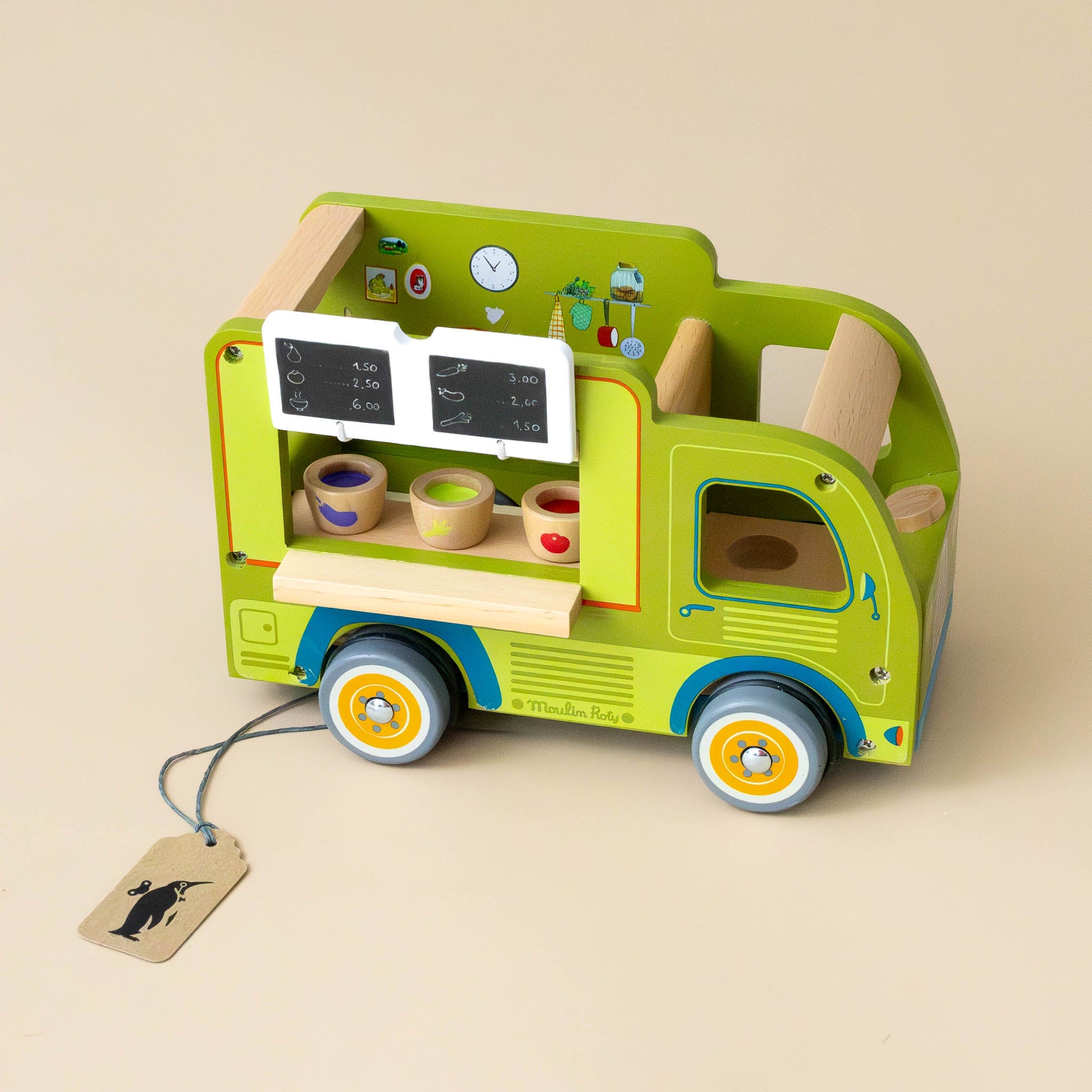 La Grande Famille Wooden Food Truck Play Set