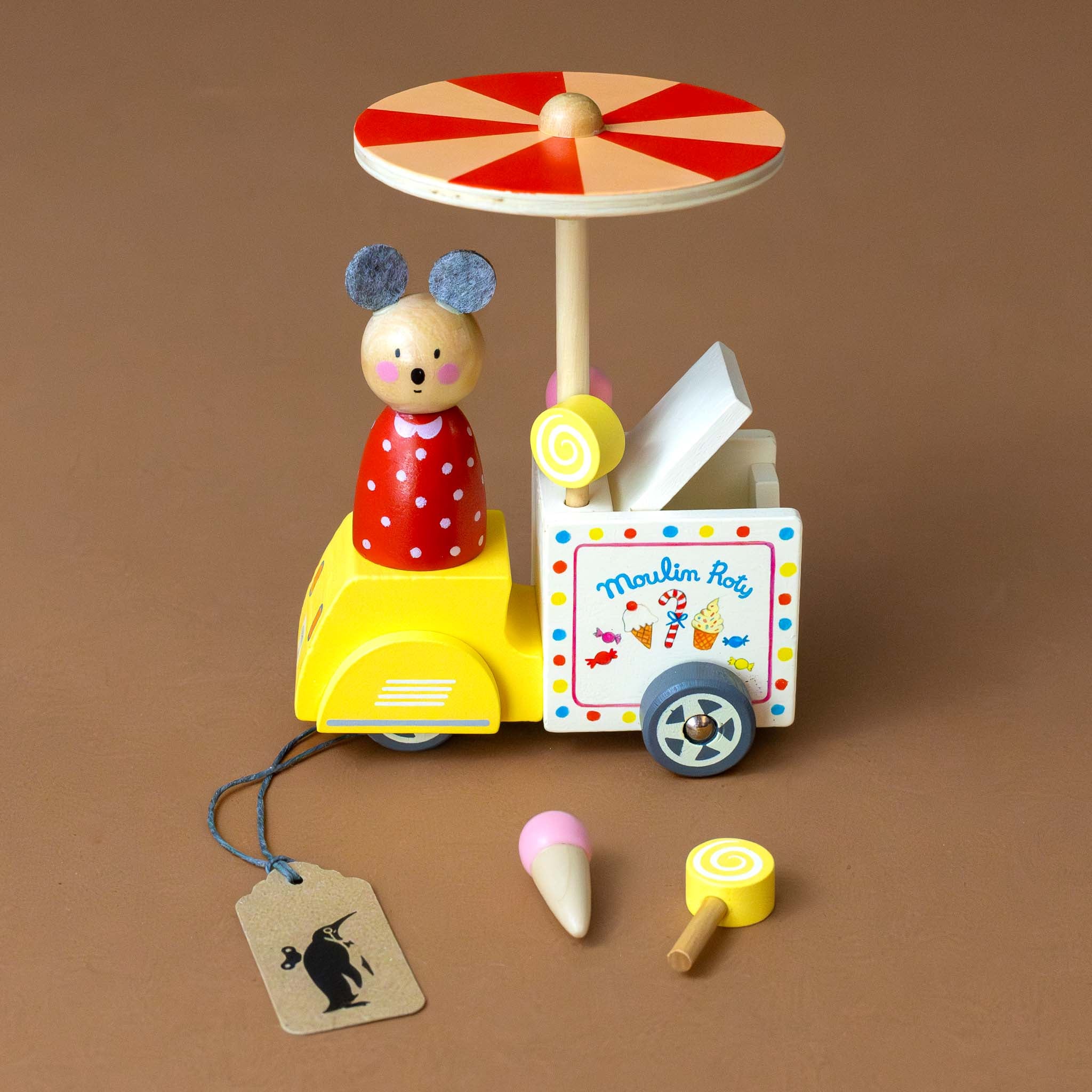 La Grande Famille Wooden Ice Cream Trike Play Set