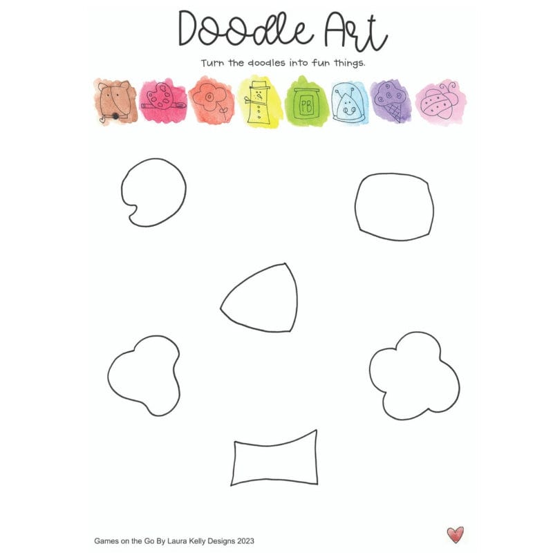 Doodle Art (Games To Go)