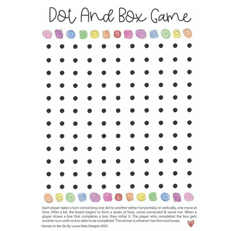 Dot & Box Game (Games To Go)