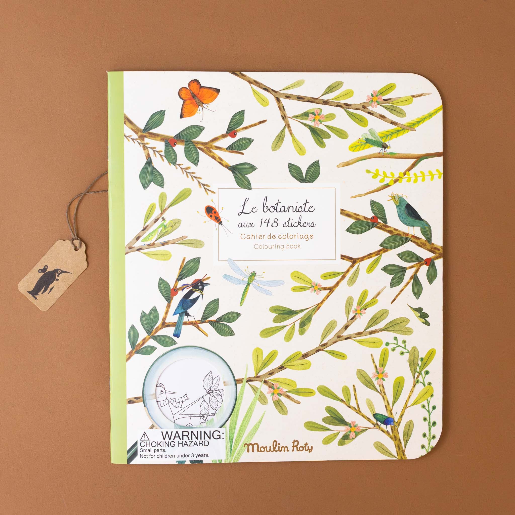 Le Botaniste Coloring & Sticker Book