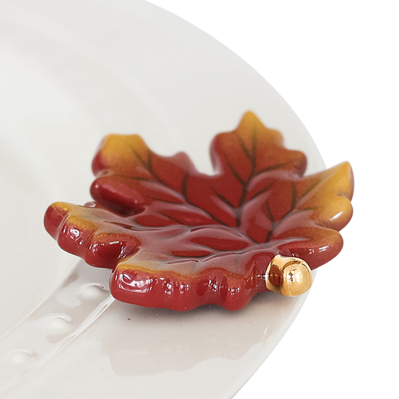 Nora Fleming falling for you Leaf Mini