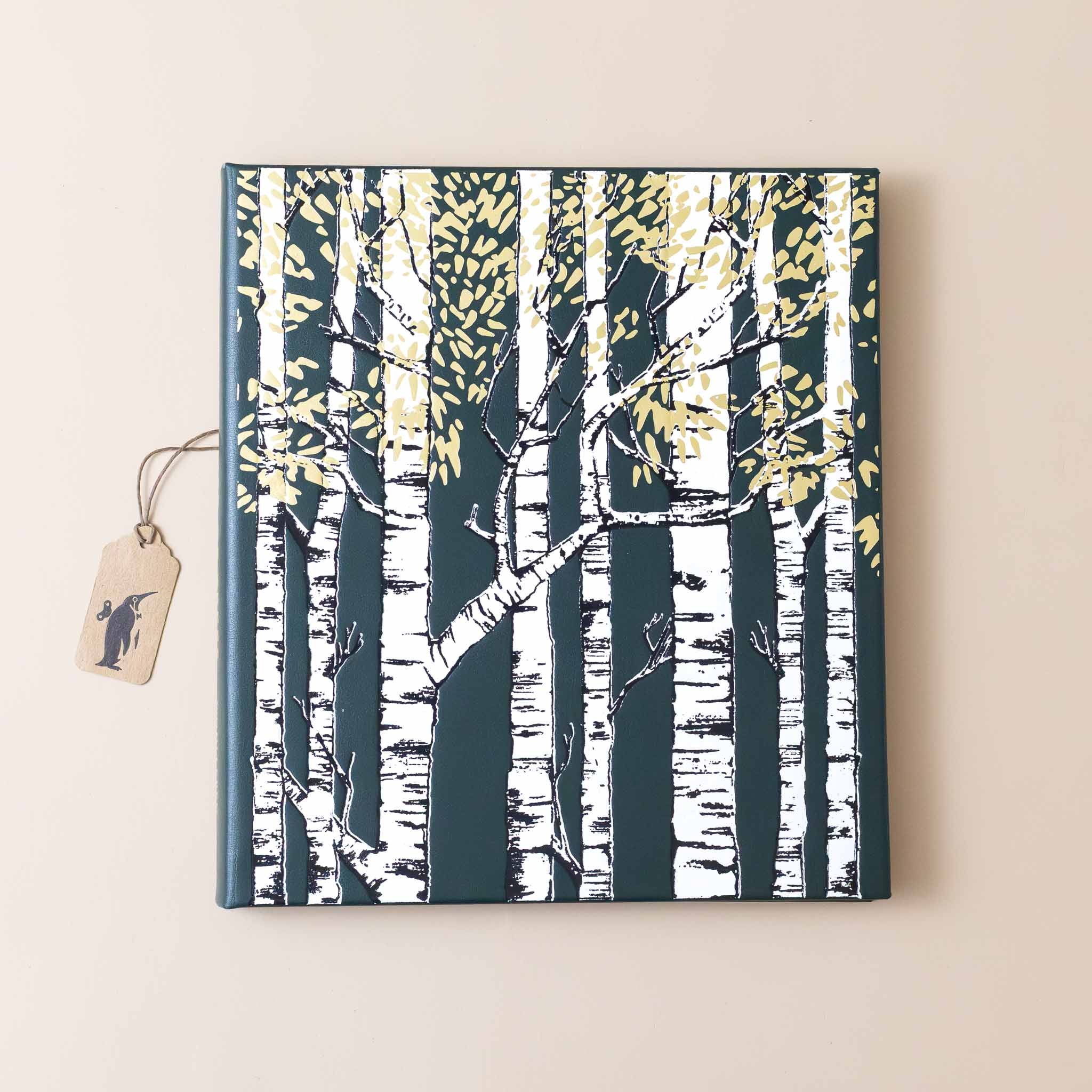 Leather Bound "Hidden Life of Trees" Book