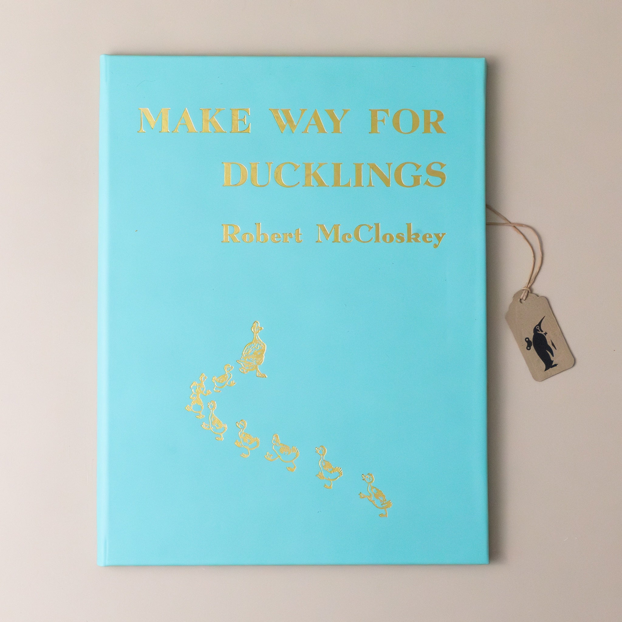 Leather Bound Make Way For Ducklings Book