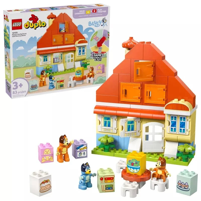 10459 Duplo Bluey: Bluey's Family House with Memory Game