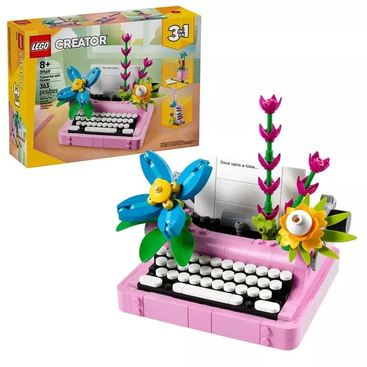 31169 Creator: Typewriter with Flowers