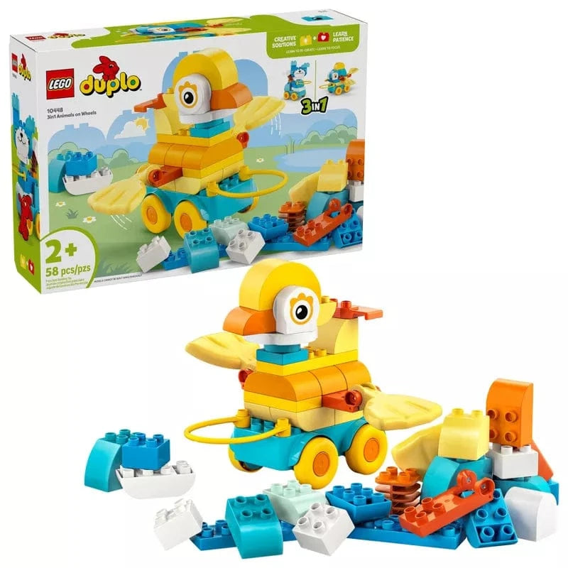 10448 Duplo: 3in1 Animals on Wheels