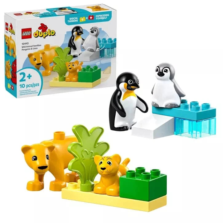 10442 DUPLO: Wild Animal Families - Penguin & Lion