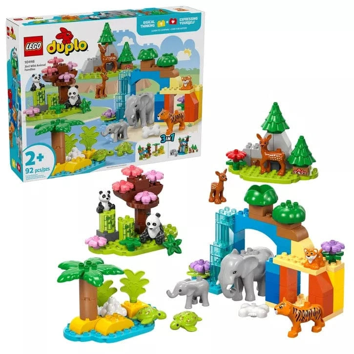 10446 DUPLO: 3in1 Wild Animal Families