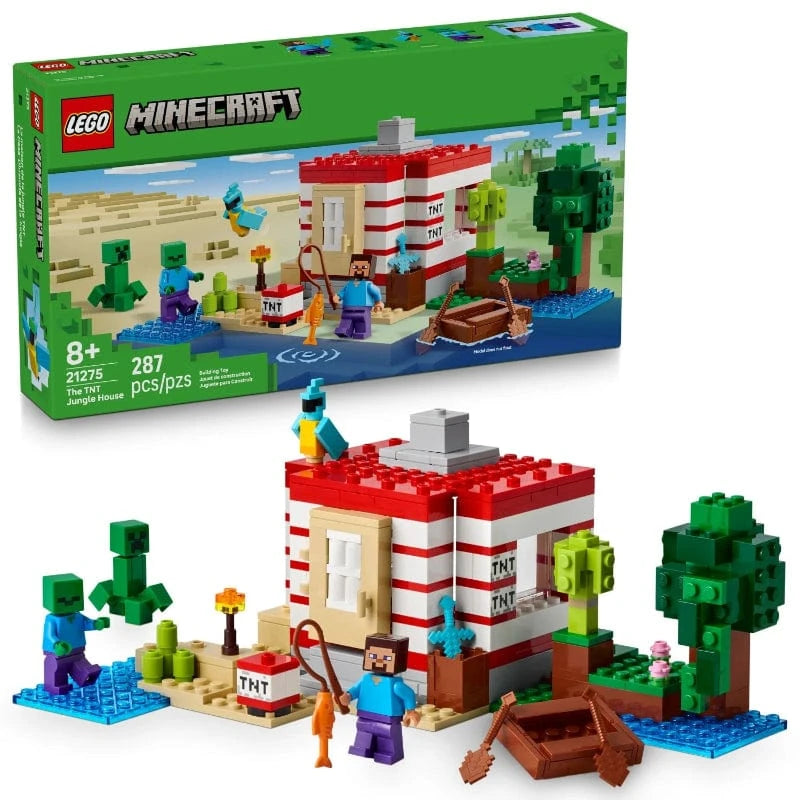 21275 Minecraft: The TNT Jungle House