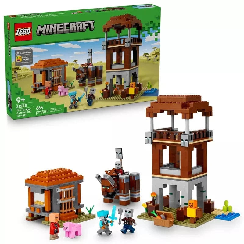 21278 Minecraft: The Pillager Outpost and Ravager