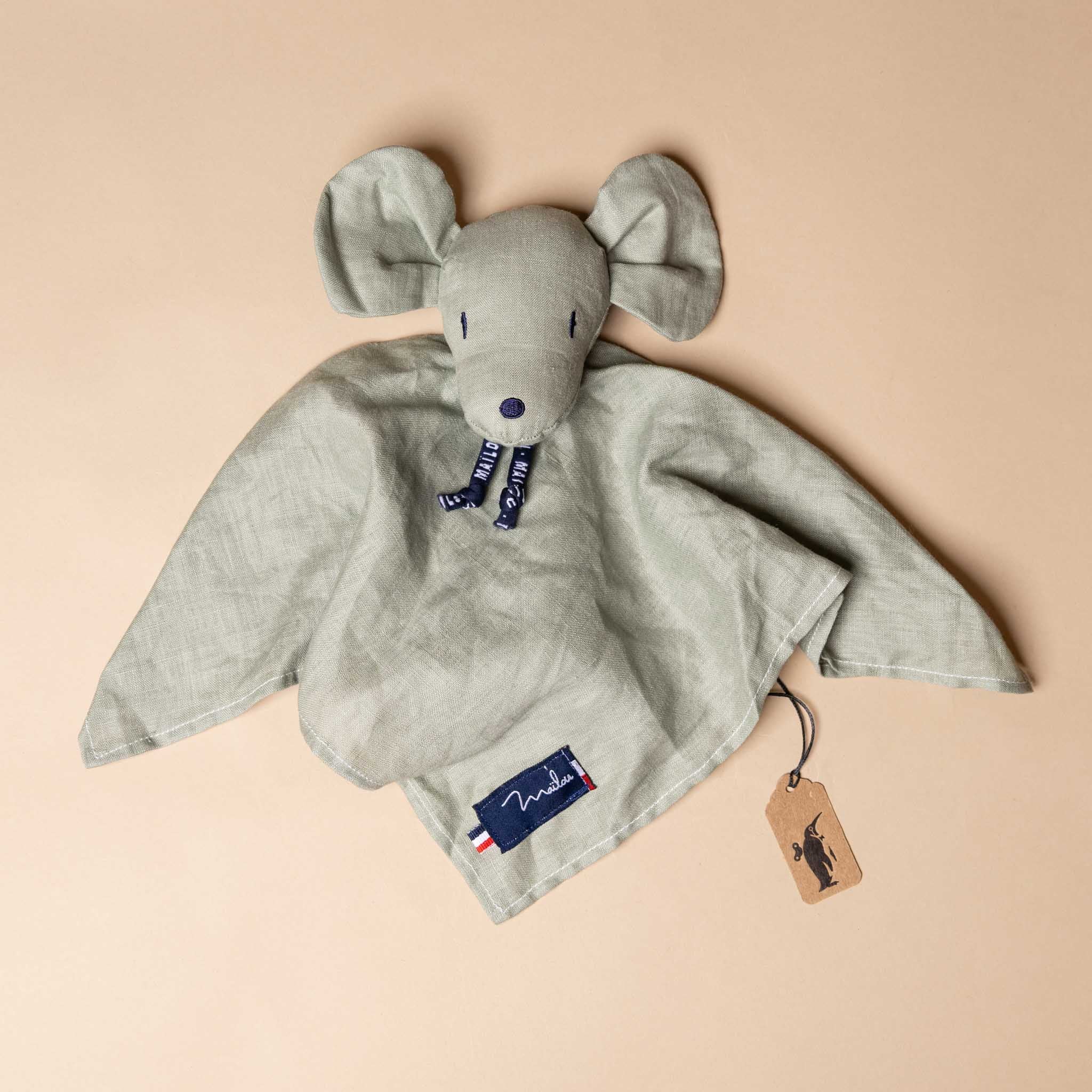 Linen Mouse Lovie | Sage