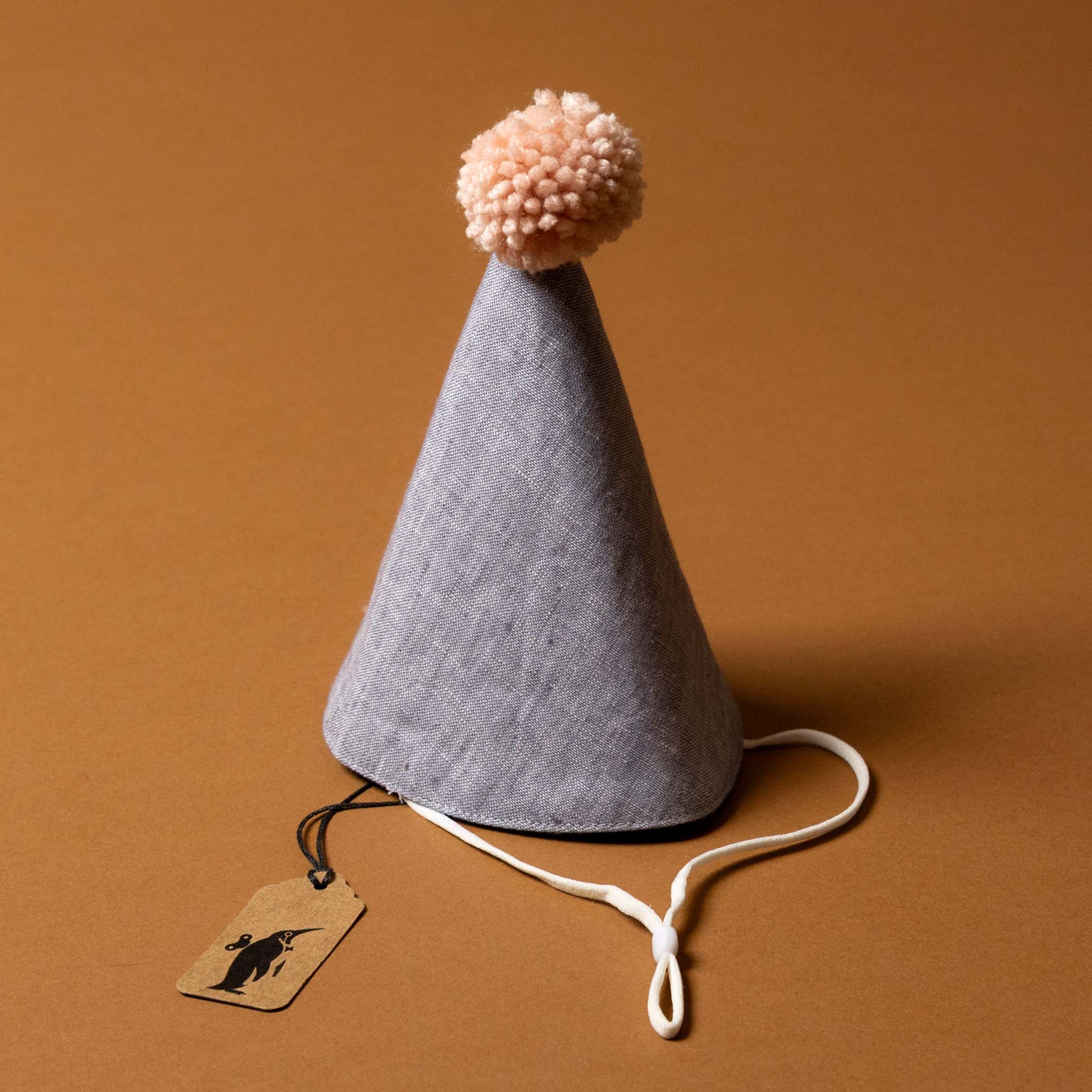 Linen Party Hat | Chambray