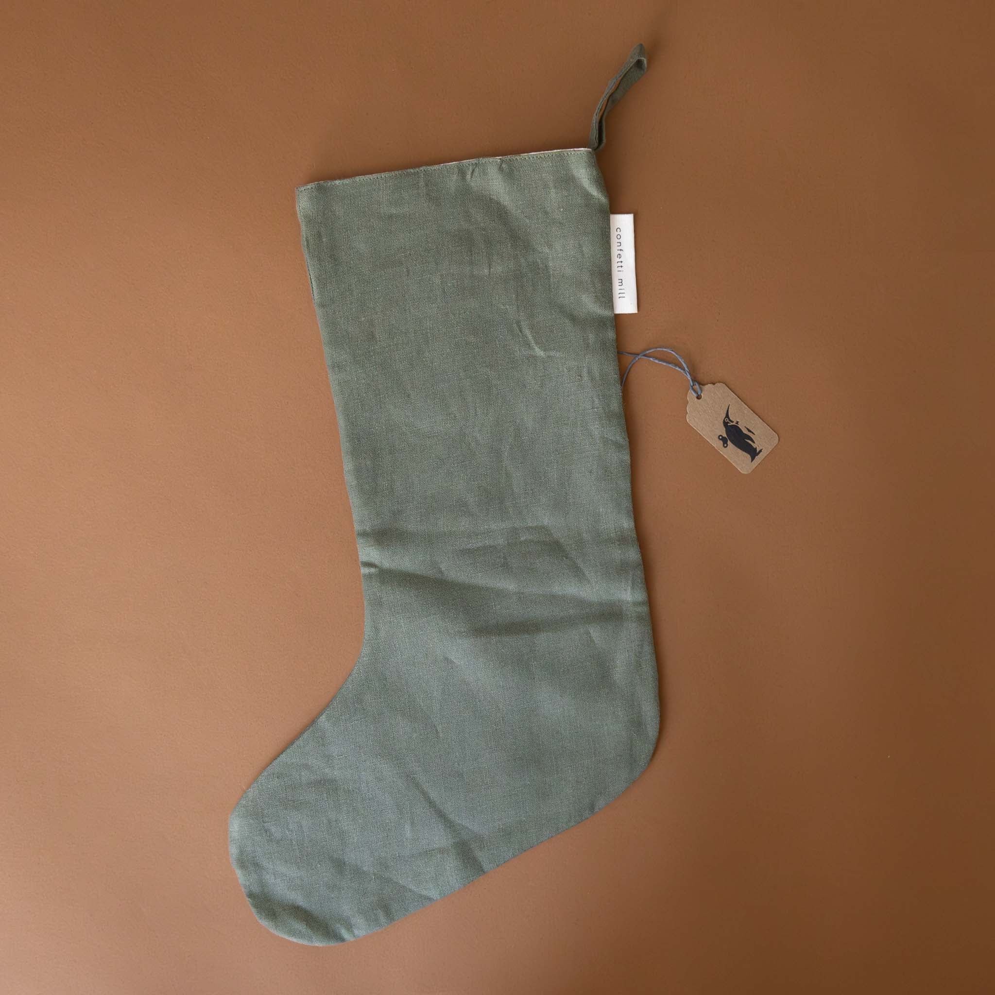 Linen Stocking | Forest