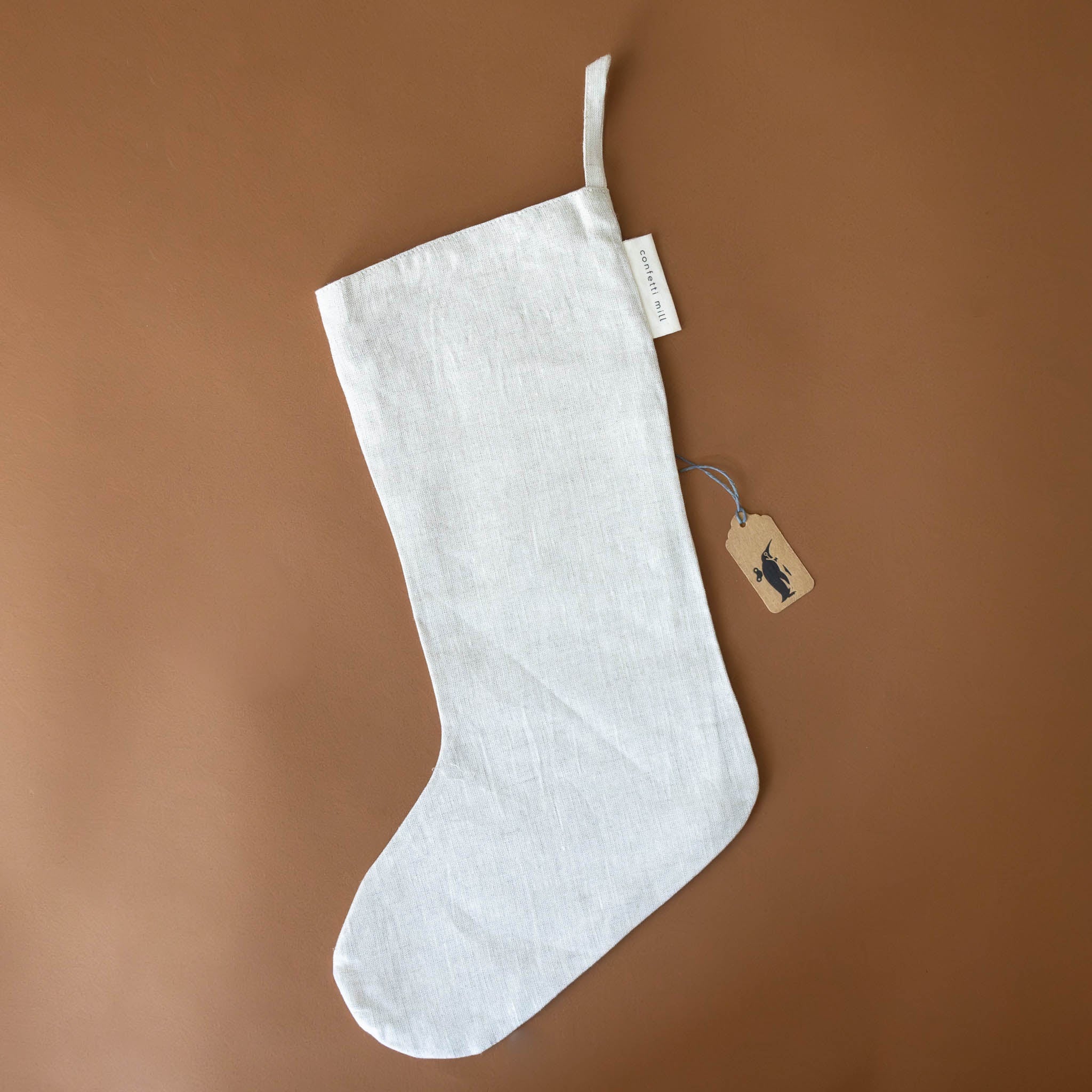 Linen Stocking | Oatmeal