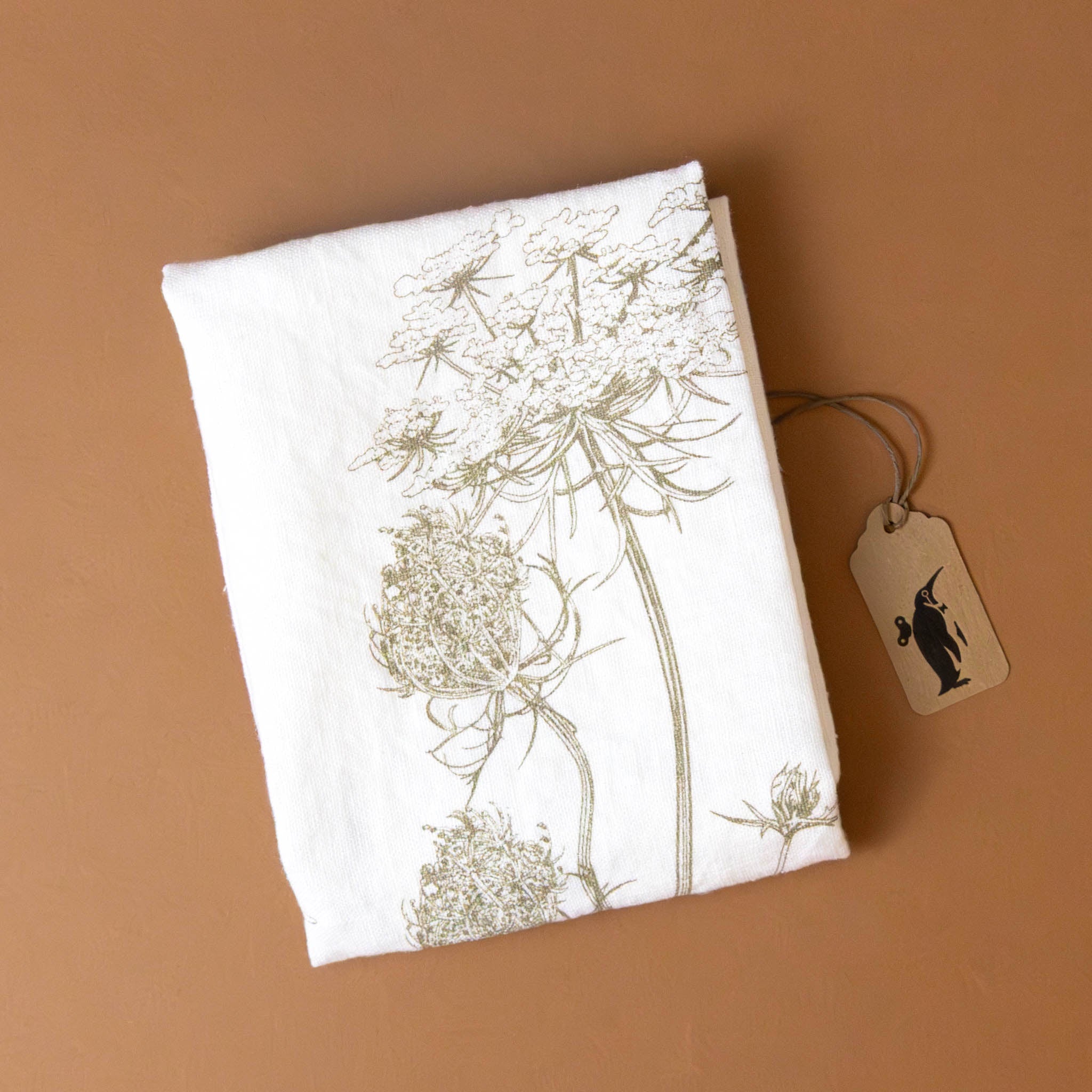 Linen Tea Towel | Queen Anne's Lace