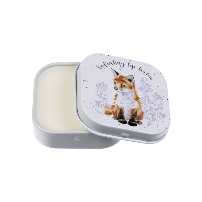 Stay Clever Little Fox' Fox Lip Balm Tin