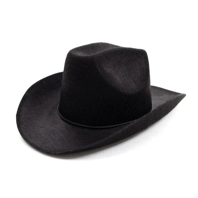 Black Western Hat