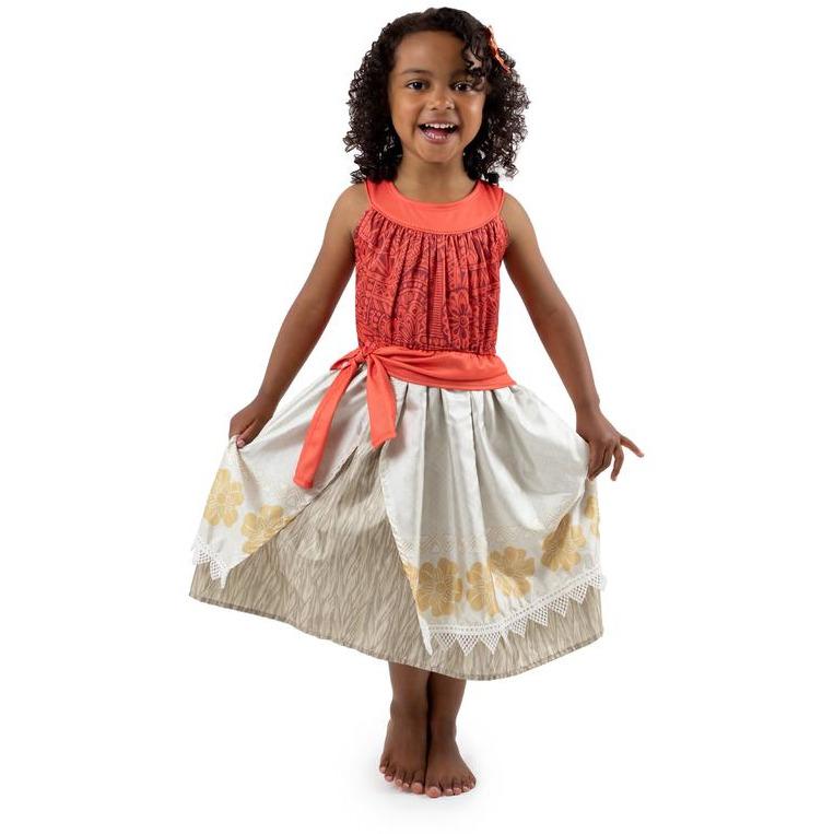 Island Princess with Hair Clip L (Size 5-7 yrs)