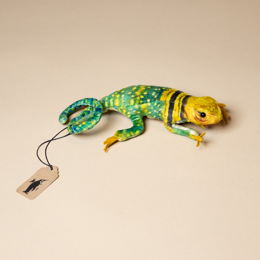 Little Collared Lizard Finger Puppet