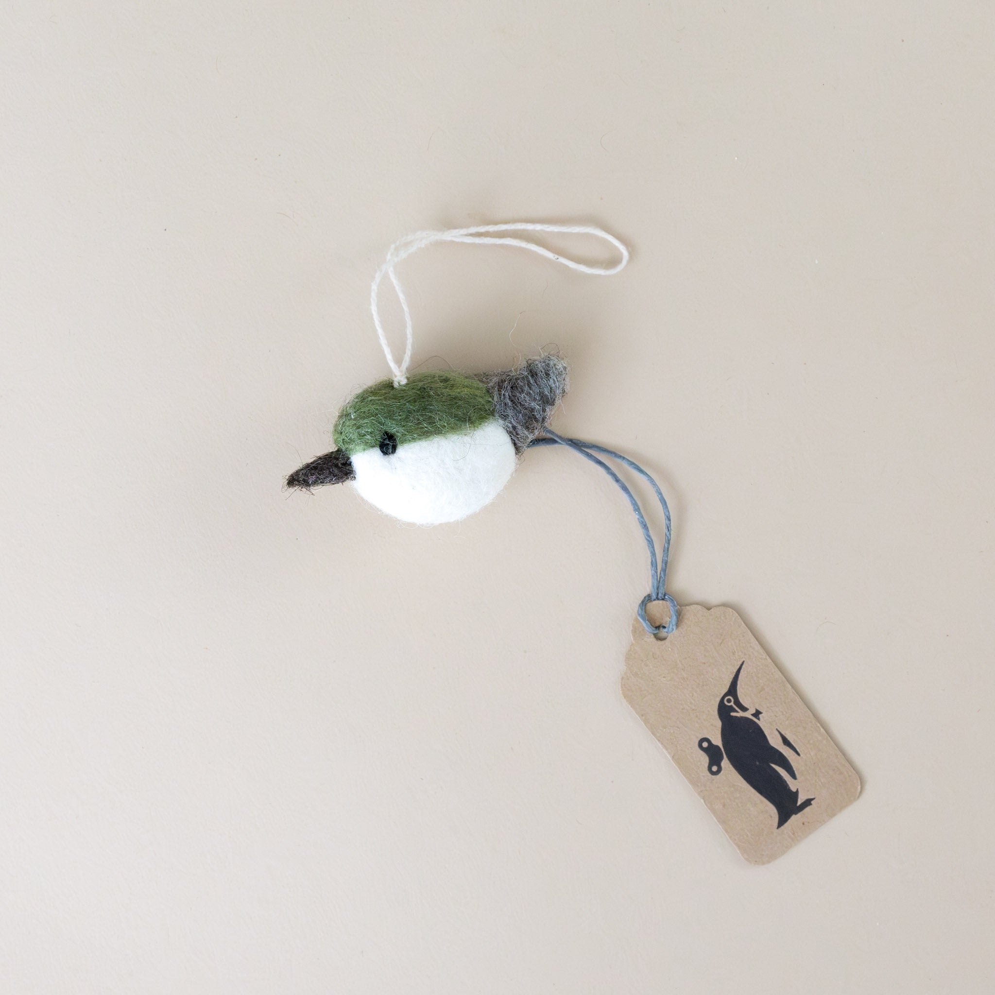Little Felted Birdie Ornament | Forest