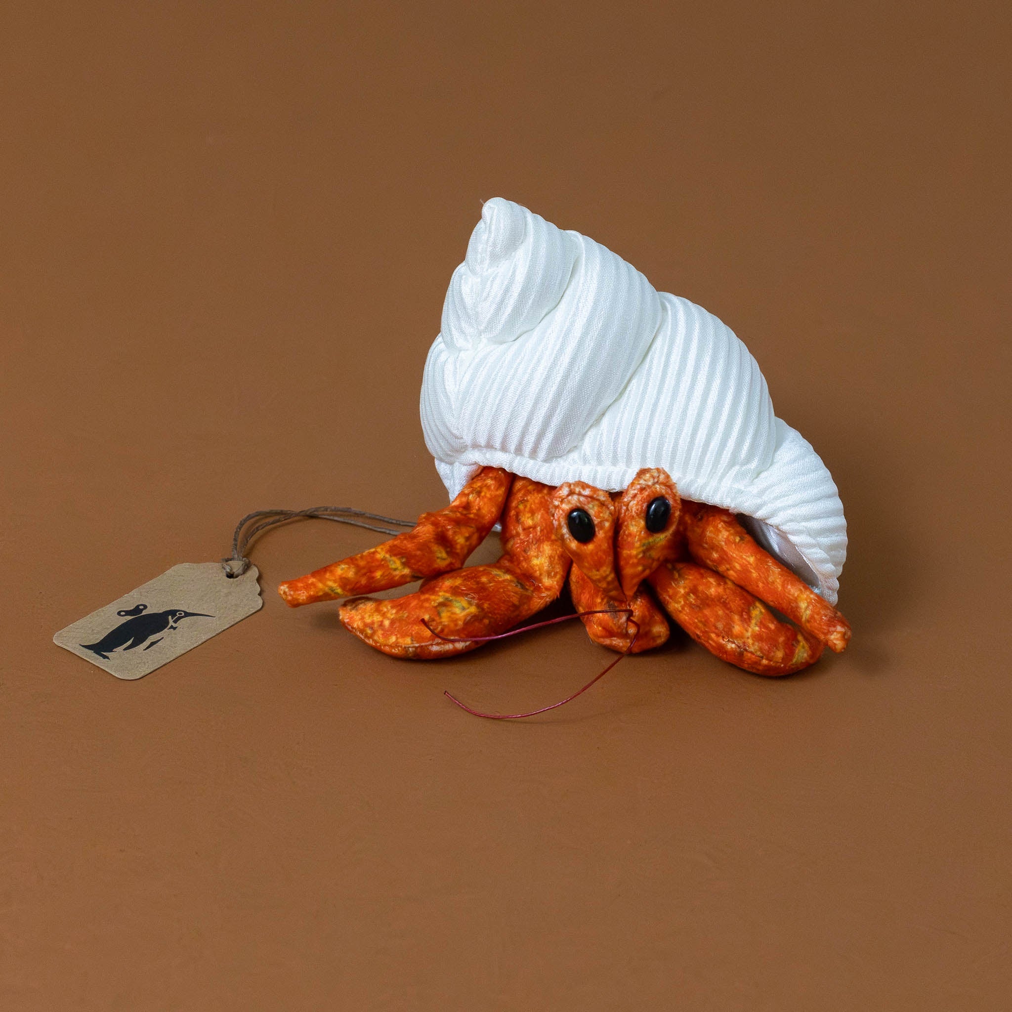 Little Hermit Crab Finger Puppet