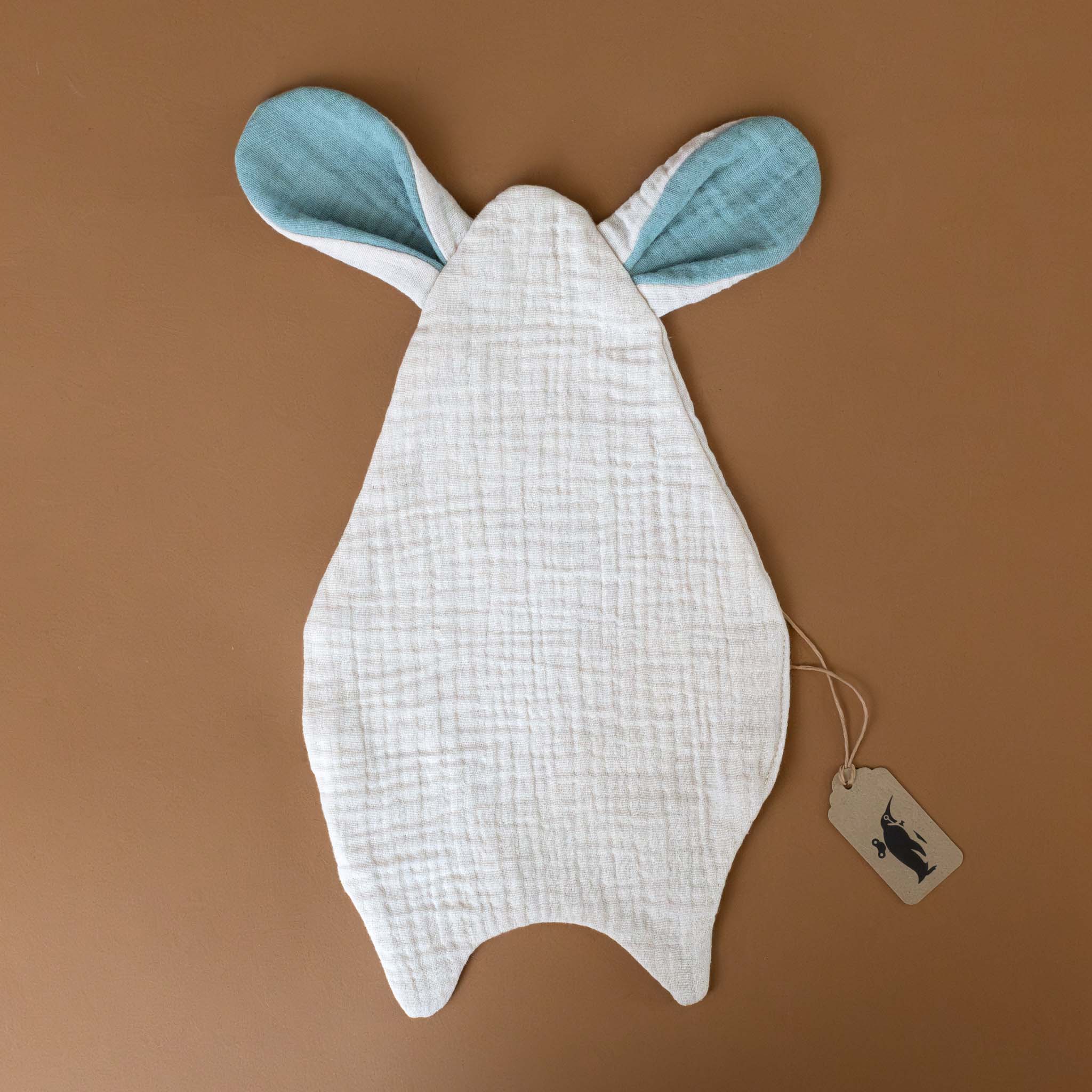Little Organic Cotton Muslin Bunny Lovie | Sand