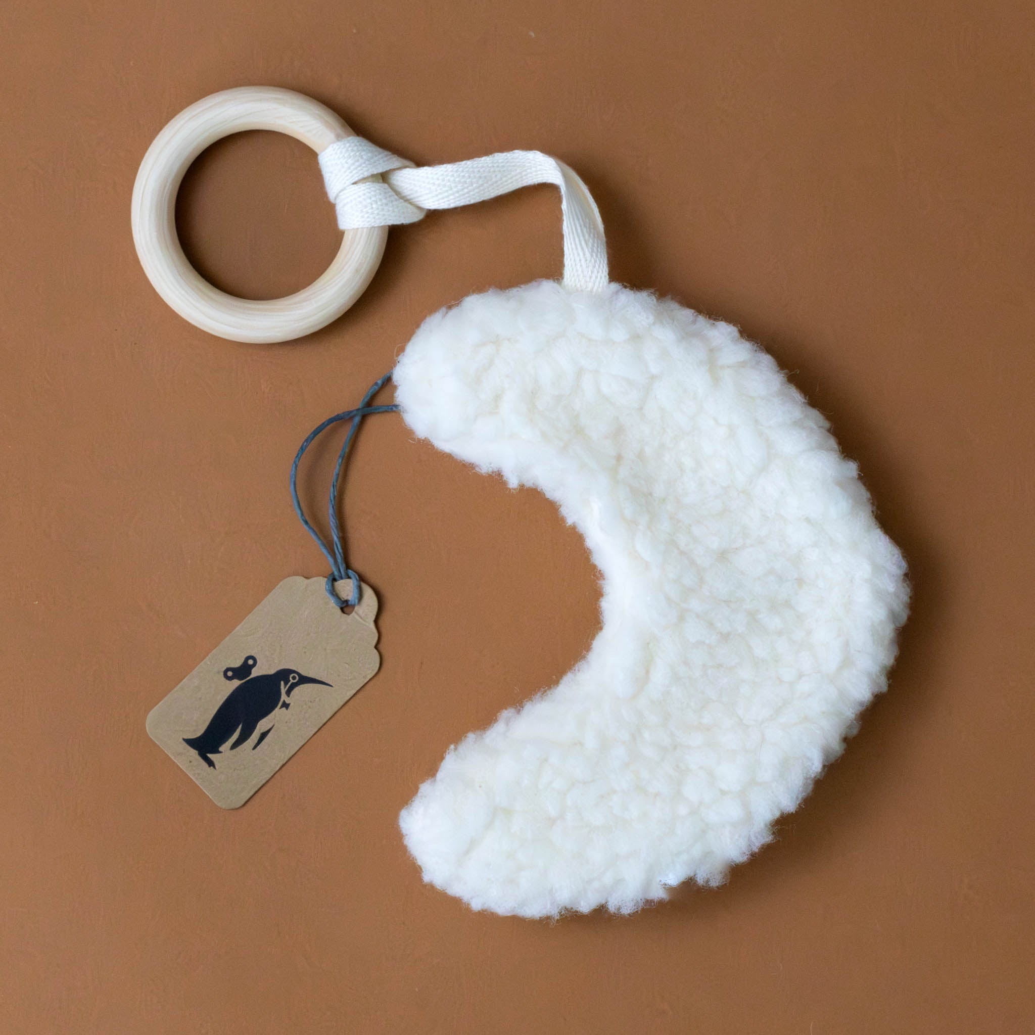 Little Sherpa Moon Lovie Teether