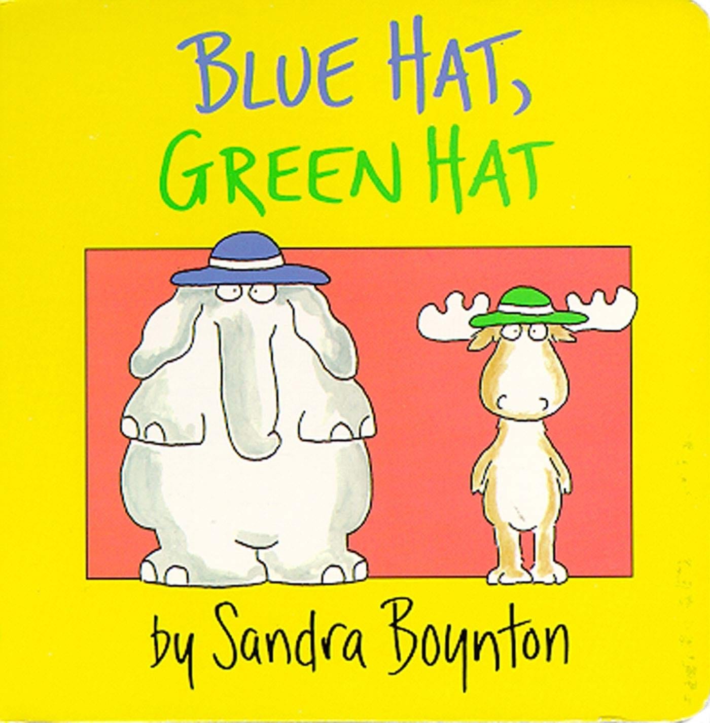 Blue Hat, Green Hat (Board Book)