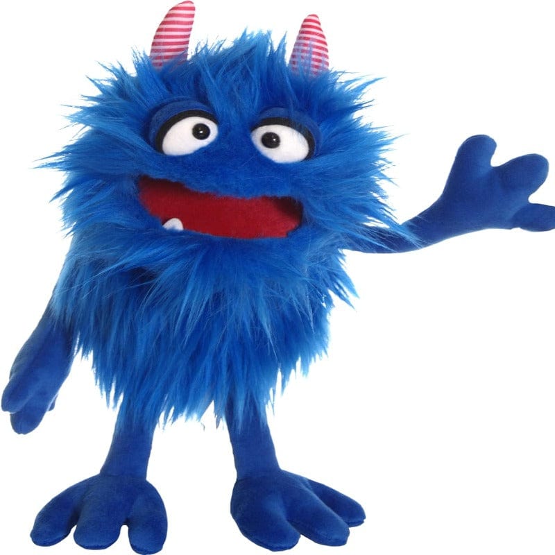 Mack Blue Monster Puppet