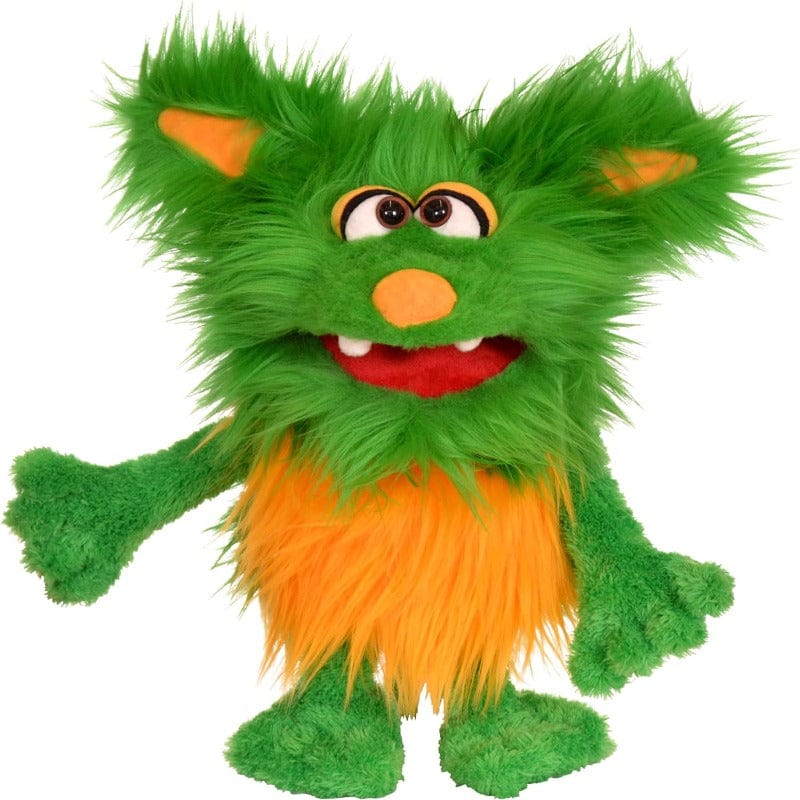 Rocky Green/Yellow Monster Puppet
