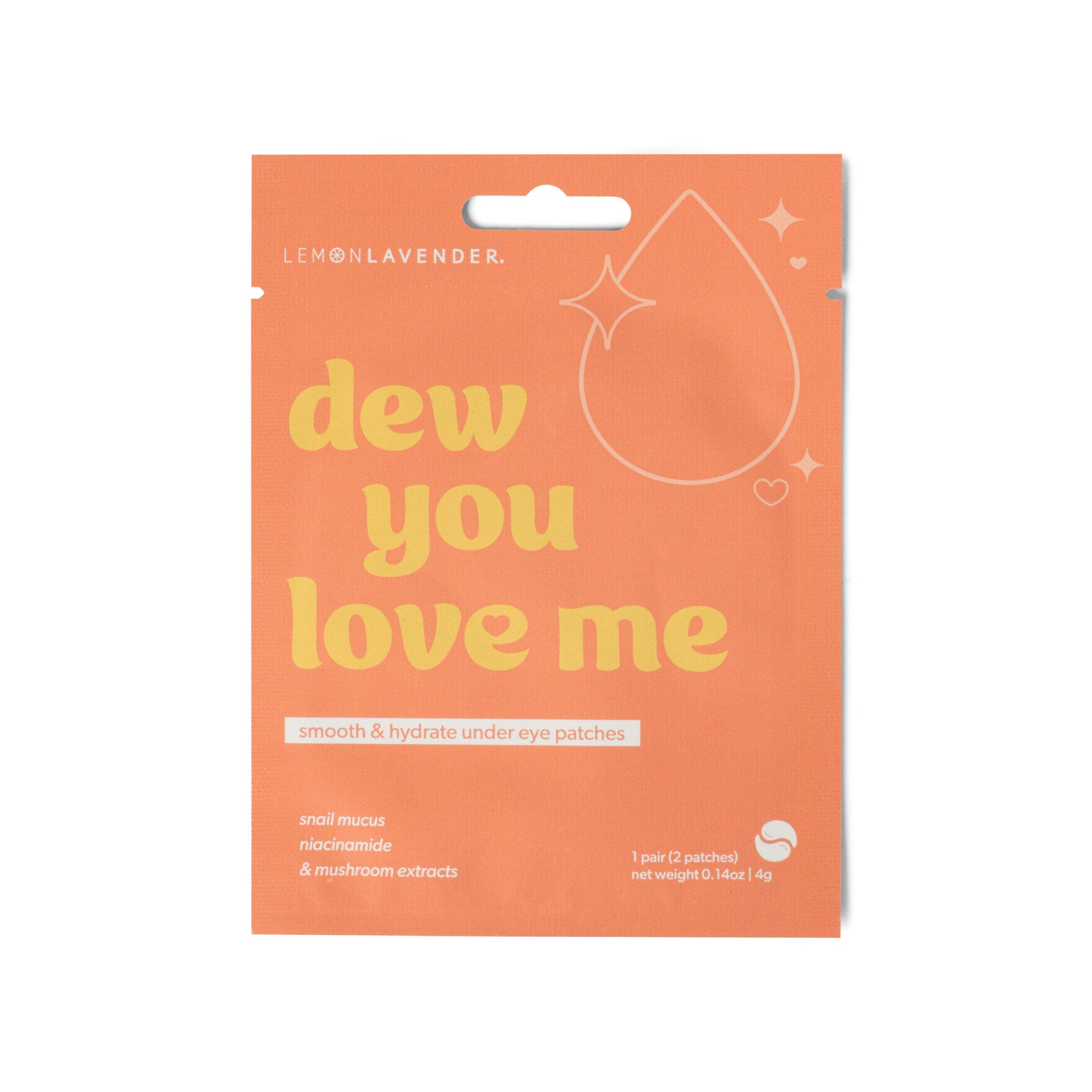 Lemon Lavender Smooth and Hydrate Eye Candy Foil Under Eye Patches