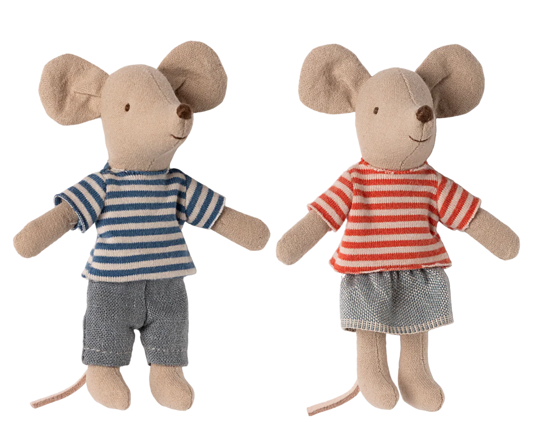 PREORDER LouiMax and Stella, Little brother and sister mice (11/15/25)
