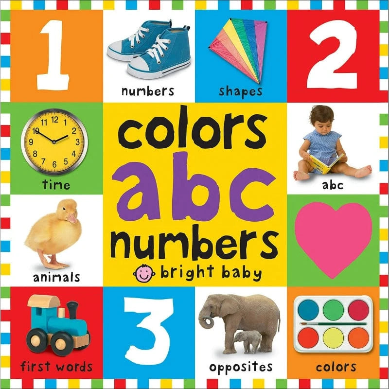 Colors ABC Numbers Big Board Book