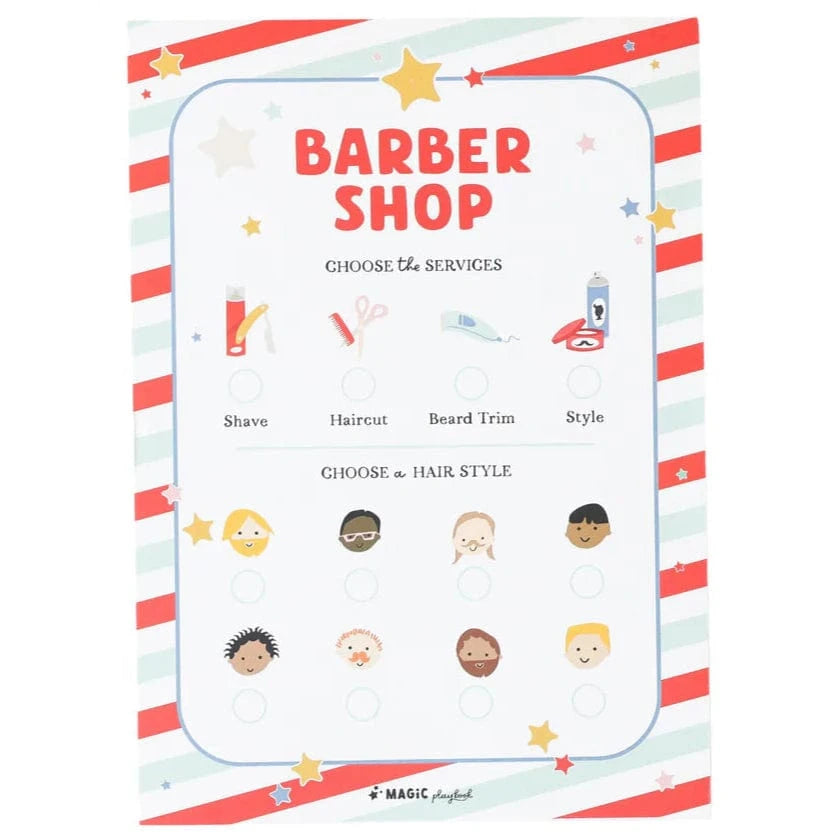 Barber Shop Pretend Play Pad