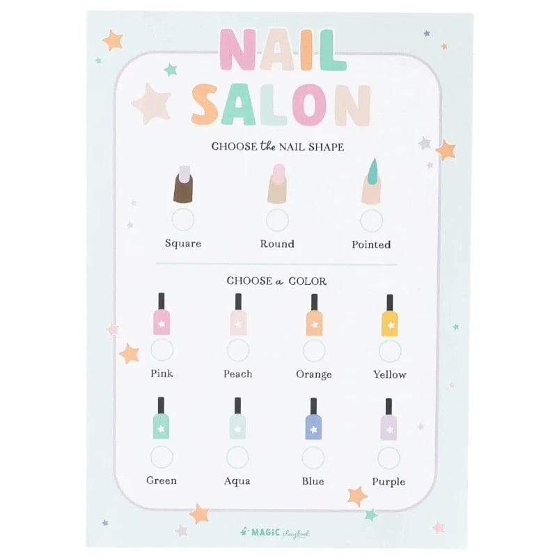 Nail Salon Pretend Play Pad