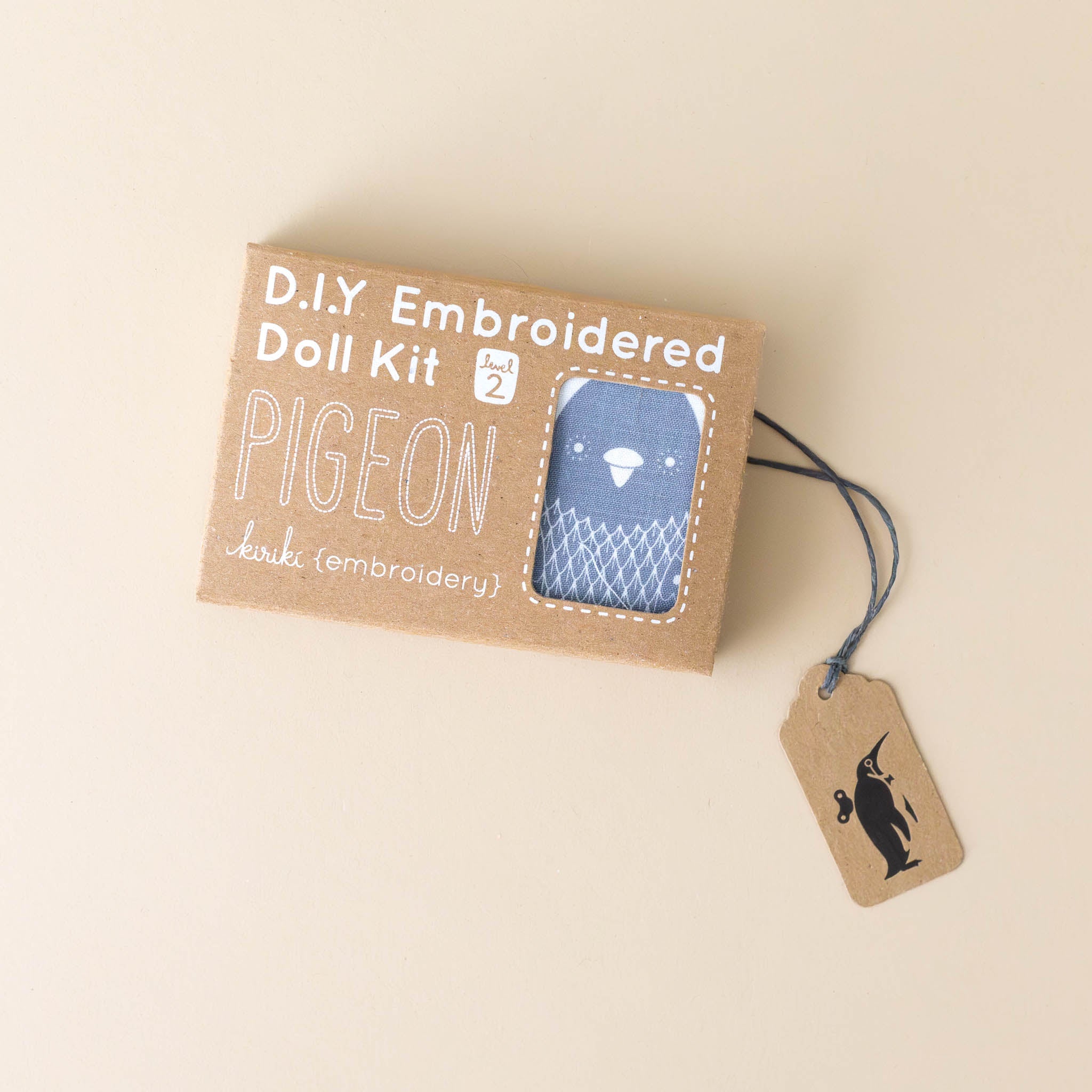 Make Your Own Embroidered Animal Kit | Pigeon