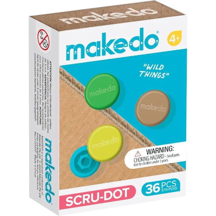 Makedo: Scru Dots - Wild Things