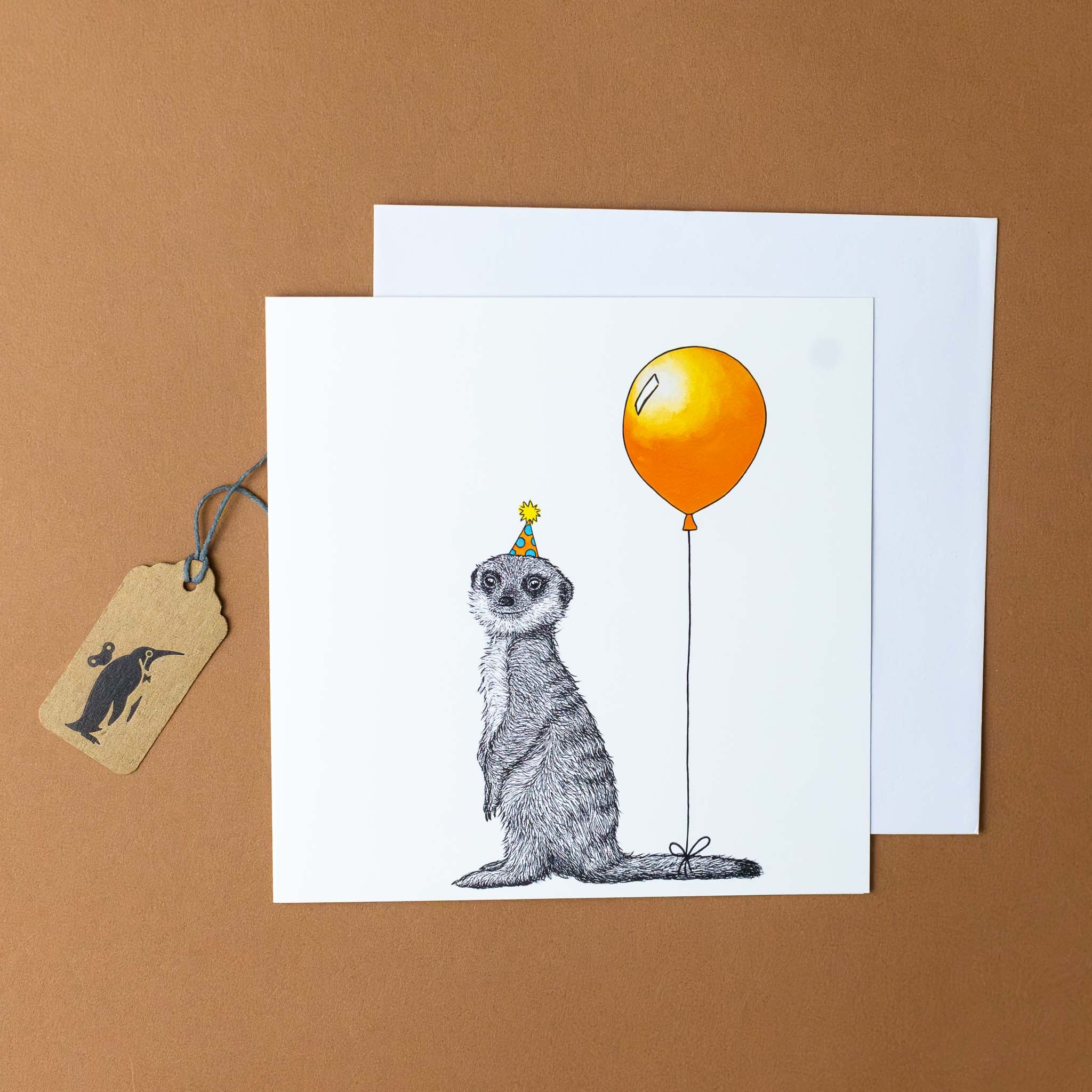 Meerkat Wishes Greeting Card