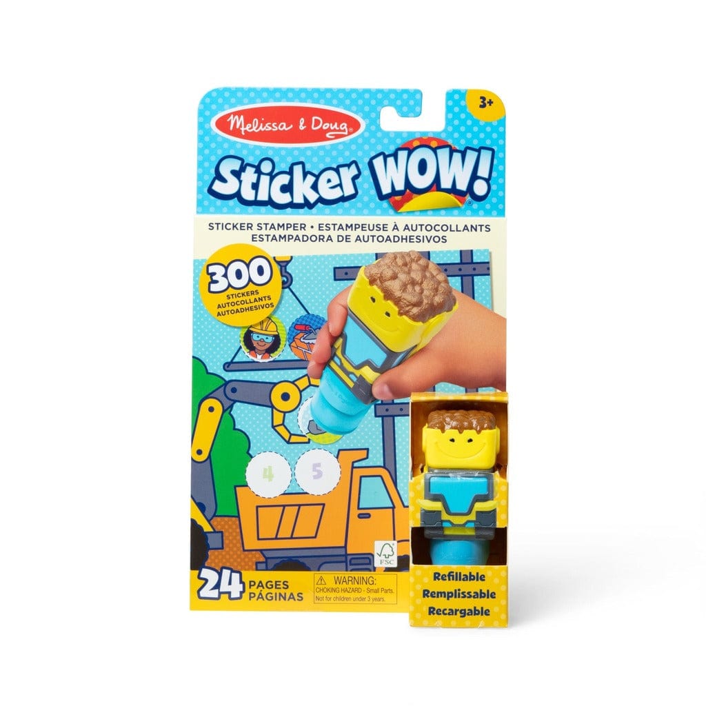 Sticker WOW! Activity Pad Set - Construction Bulldozer
