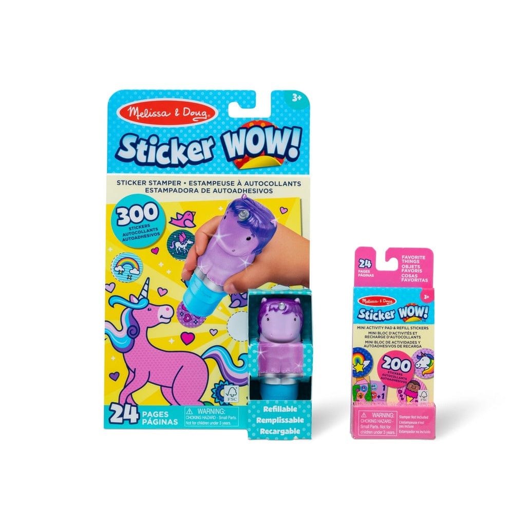 Sticker WOW! Activity Pad Set - Purple Unicorn