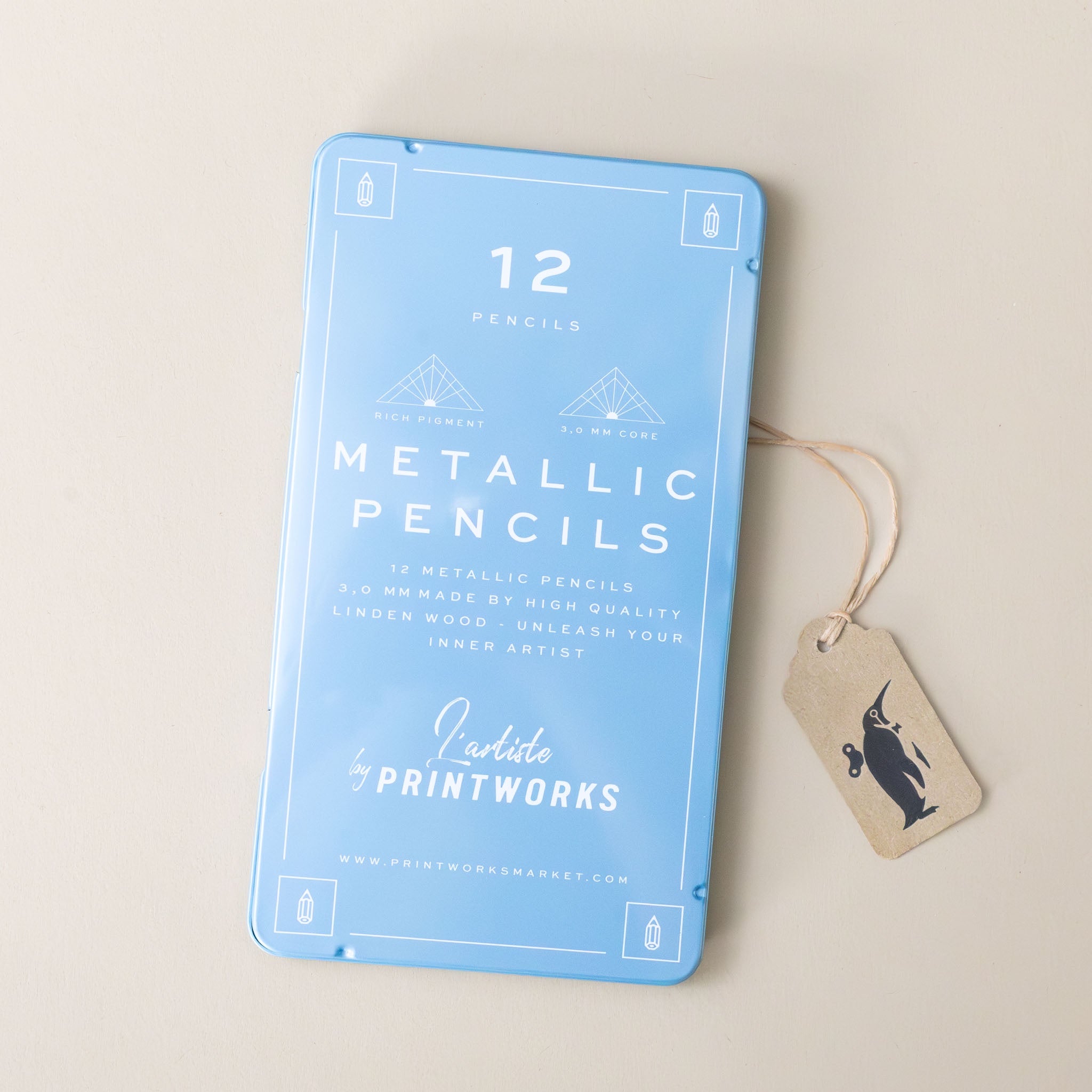 Metallic Color Pencil Set