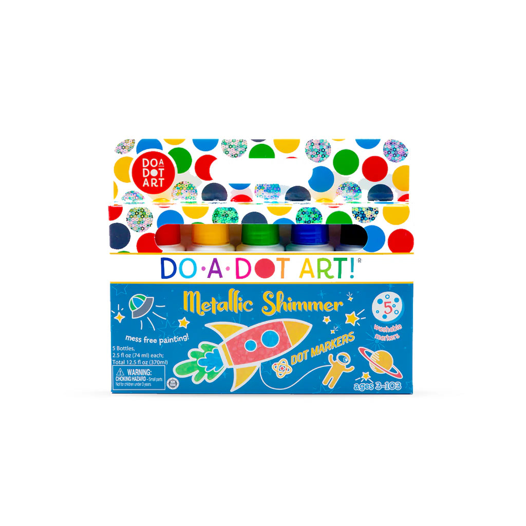 Metallic Shimmer 5pk Dot Markers