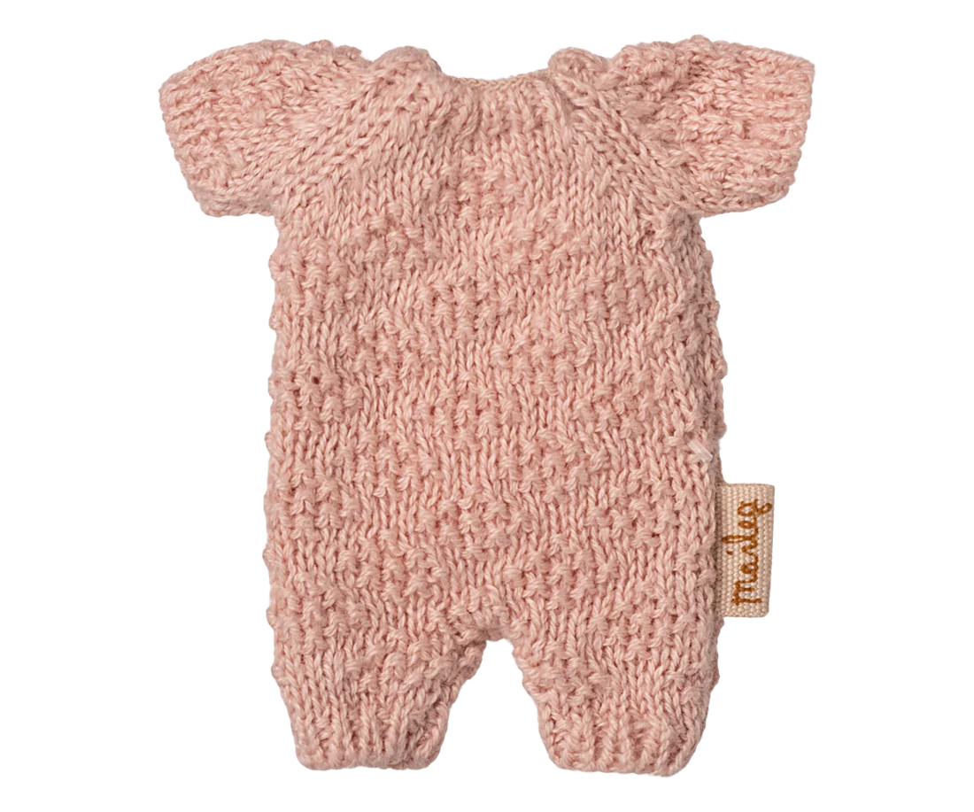 PREORDER Knitted suit, Micro - Rose (10/15/25)
