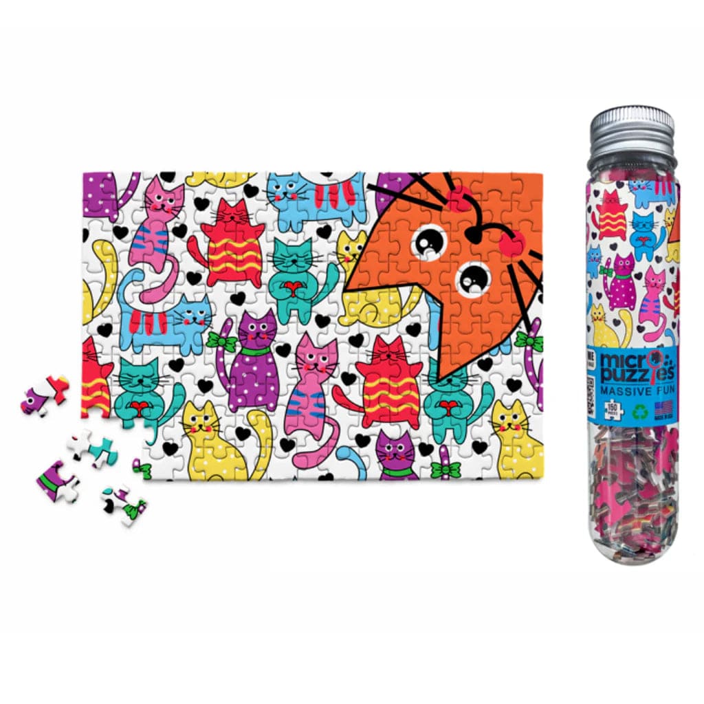 21 Cats 150 Piece Micro Puzzle