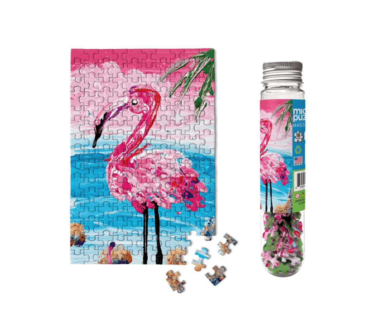 Flamingo 150 Piece  Micro Puzzle