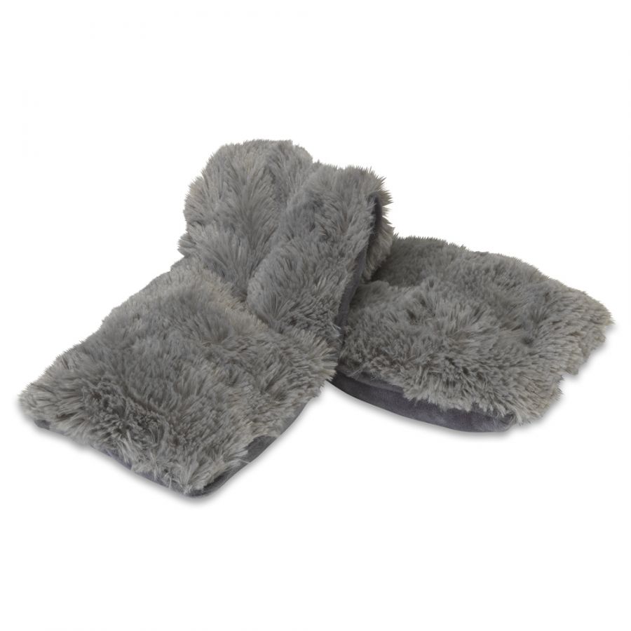 Plush Neck Wrap - Gray