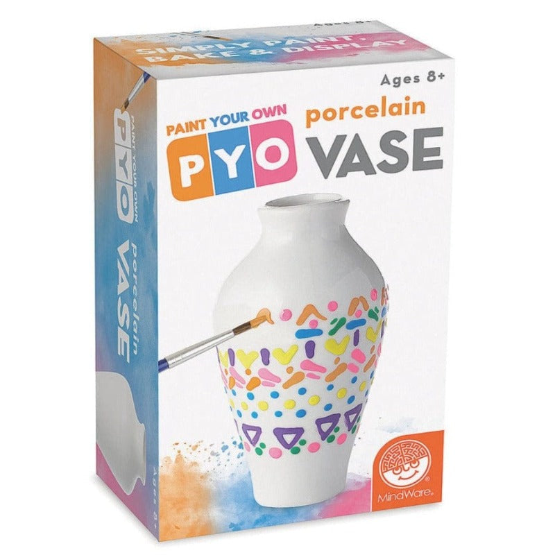 Paint Your Own Porcelain Vase: Single