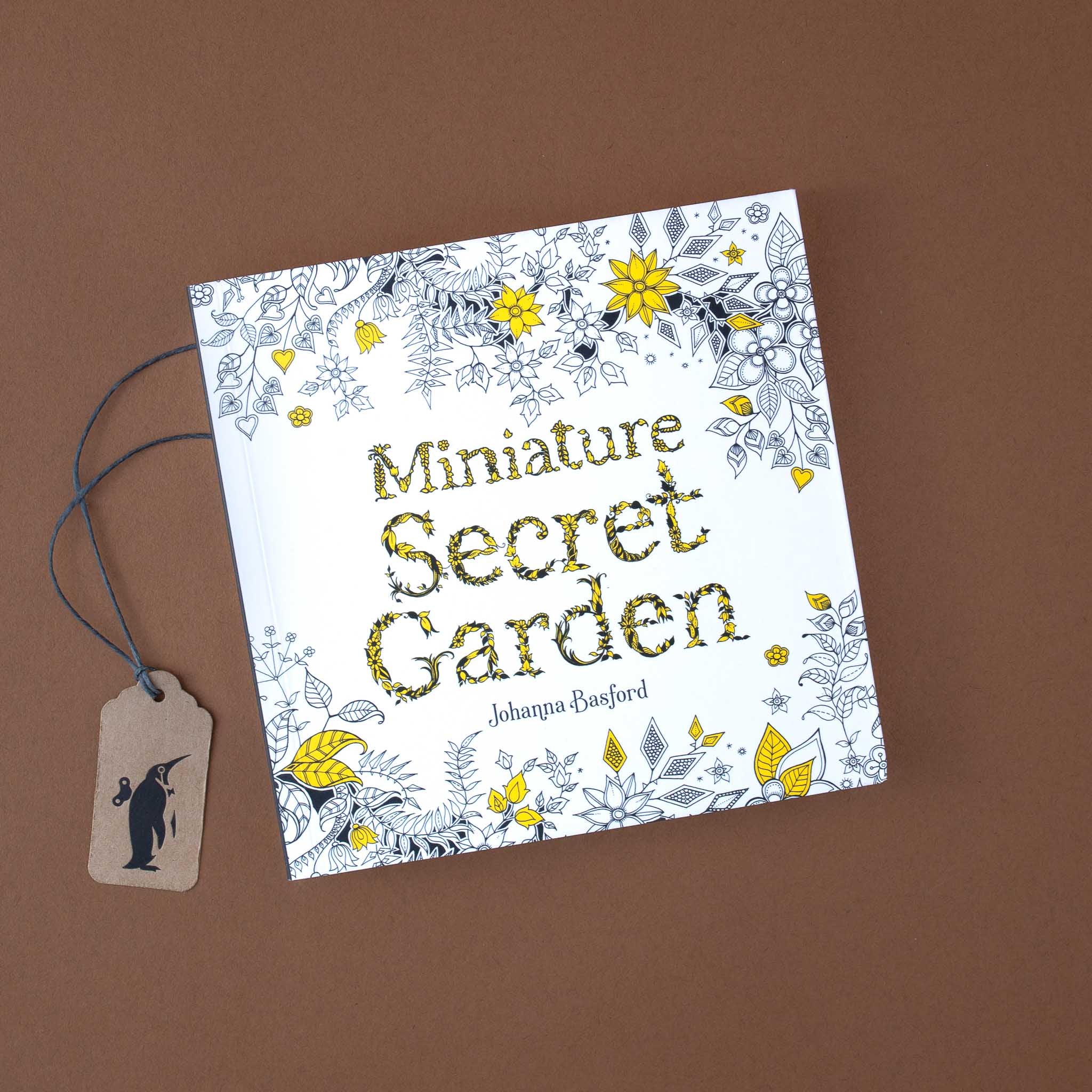 Miniature Secret Garden Coloring Book